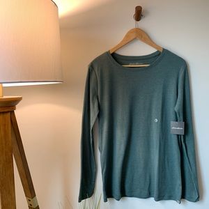 Eddie Bauer (NWT) Olive Longsleeve Tee